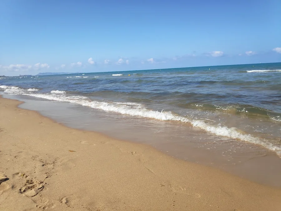 Playa de l'Auir mar