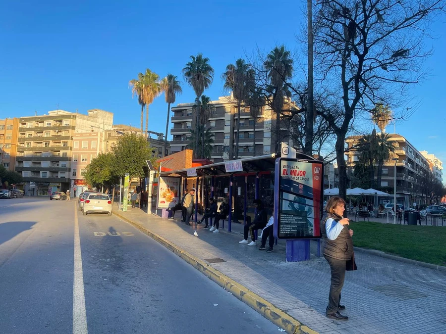 Parada de la RENFE en Gandía