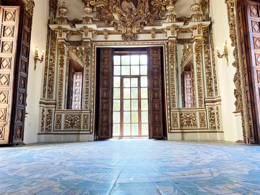 galería Dorada del Palacio Ducal gandia